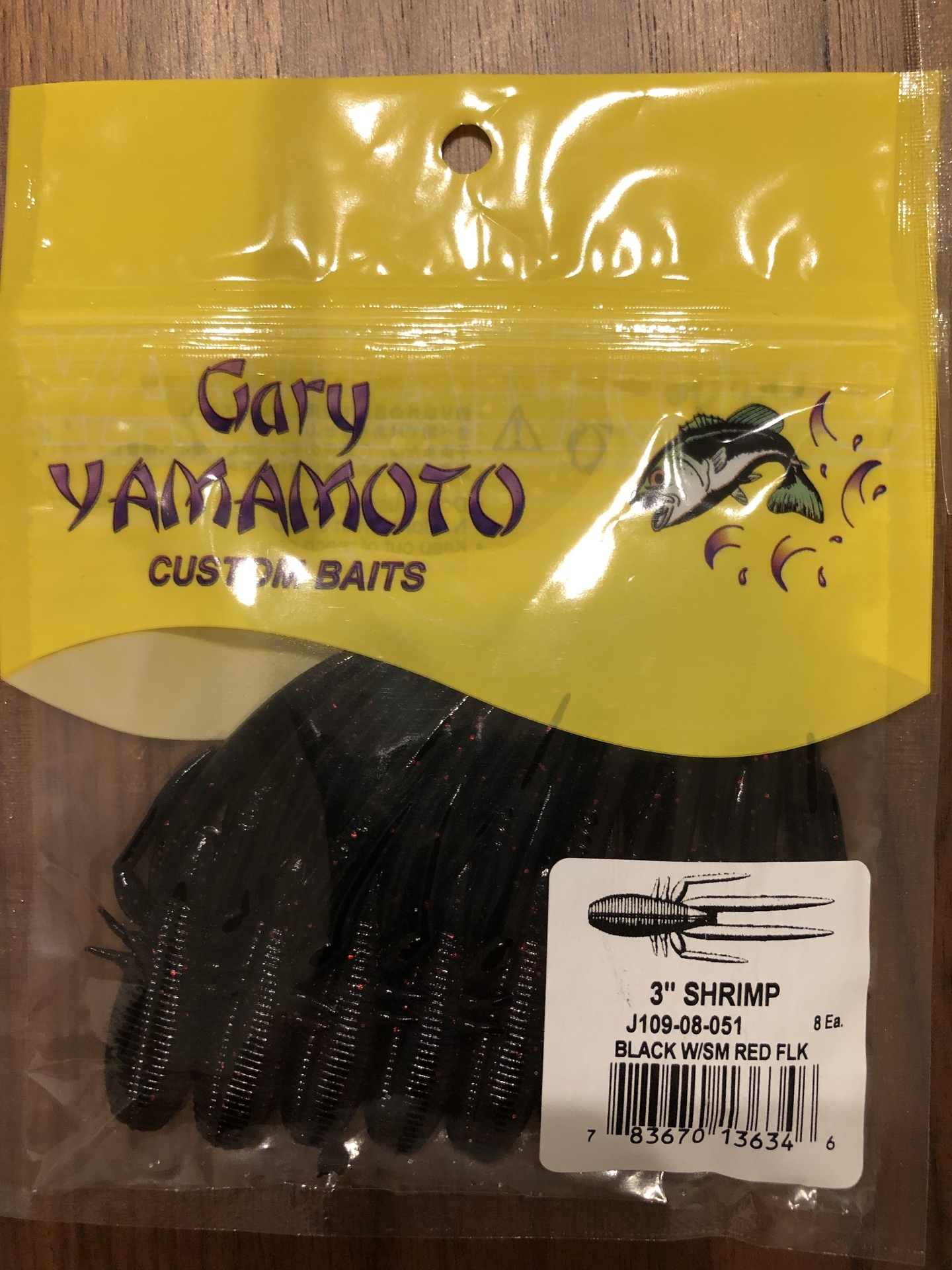 ゲーリーヤマモト Gary Yamamoto 3インチシュリンプ 3inch Shrimp